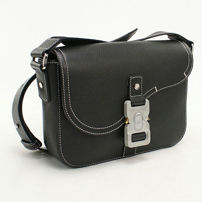中古 ディオール 斜め掛け ショルダーバッグ メンズ ブランド Dior サドル メッセンジャーバッグスモール 1ADPO049YKK H00N ブラック USDCD110230011