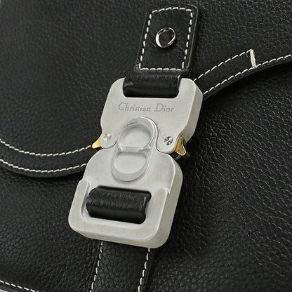 中古 ディオール 斜め掛け ショルダーバッグ メンズ ブランド Dior サドル メッセンジャーバッグスモール 1ADPO049YKK H00N ブラック USDCD110230011