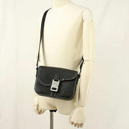 中古 ディオール 斜め掛け ショルダーバッグ メンズ ブランド Dior サドル メッセンジャーバッグスモール 1ADPO049YKK H00N ブラック USDCD110230011