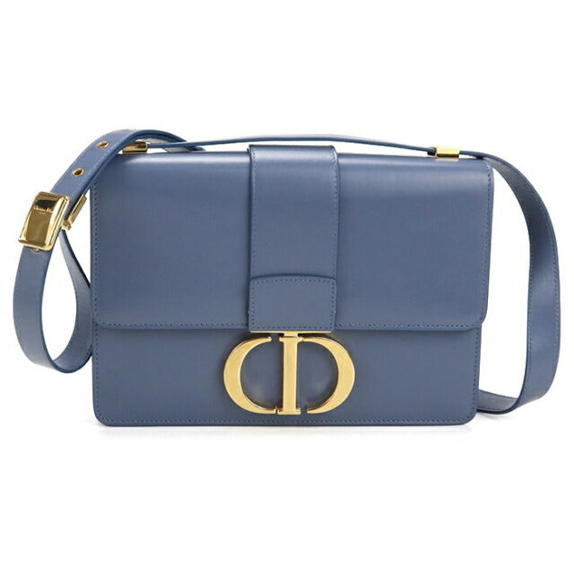 中古 ディオール 斜め掛け ショルダーバッグ レディース ブランド Dior 30 モンテーニュ レザー ブルー USDCD110427011