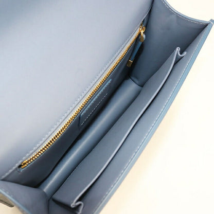 中古 ディオール 斜め掛け ショルダーバッグ レディース ブランド Dior 30 モンテーニュ レザー ブルー USDCD110427011
