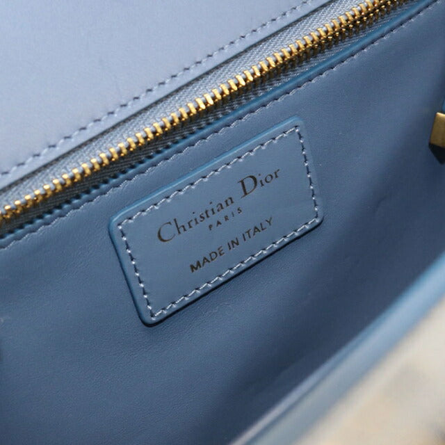 中古 ディオール 斜め掛け ショルダーバッグ レディース ブランド Dior 30 モンテーニュ レザー ブルー USDCD110427011