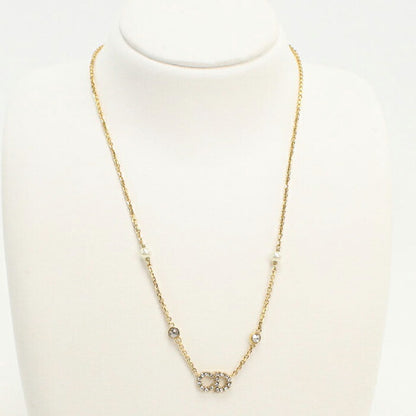 中古 ディオール ネックレス レディース ブランド Dior クレール ディー リュヌ ネックレス N3522WOMZI_D301 ゴールド アクセサリー USDCD110896011