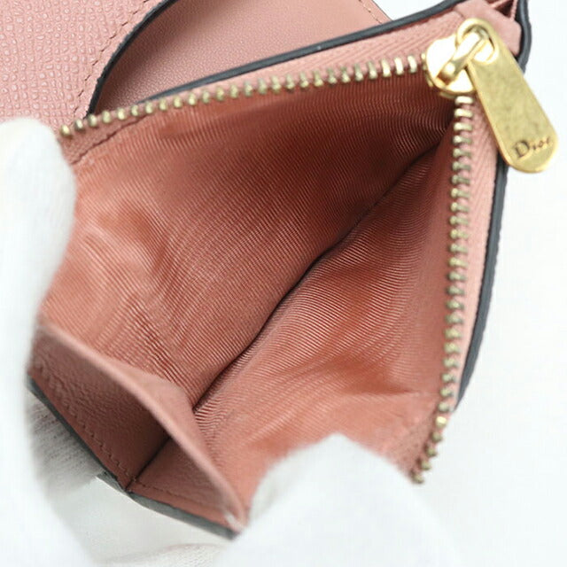 中古 ディオール 三つ折り財布 三折財布 レディース ブランド Dior
