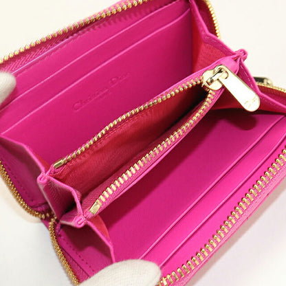 中古 ディオール 小銭入れ レディース ブランド Dior レディディオール コインケース ピンク USDCD111293011