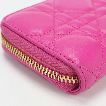 中古 ディオール 小銭入れ レディース ブランド Dior レディディオール コインケース ピンク USDCD111293011