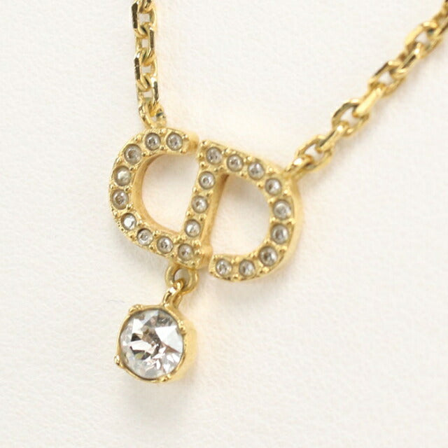 中古 ディオール ネックレス レディース ブランド Dior プチ CD N2890WOMCY_D03S ゴールド アクセサリー USDCD111331011