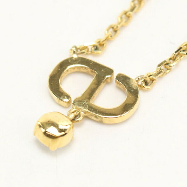 中古 ディオール ネックレス レディース ブランド Dior プチ CD N2890WOMCY_D03S ゴールド アクセサリー USDCD111331011