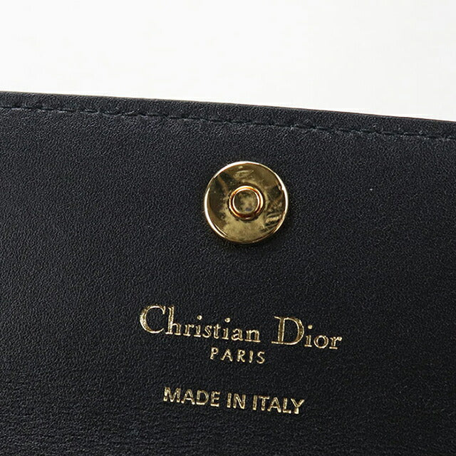 Used Dior long wallet bi-fold ladies brand Dior Dior Jolie Orchid long wallet black USDCD111948011