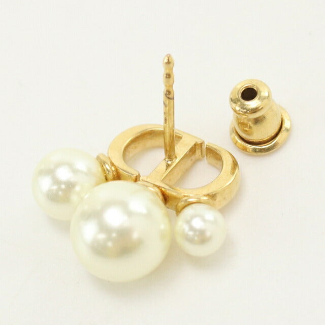中古 ディオール ピアス レディース ブランド Dior パール ゴールド