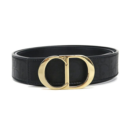 中古 ディオール ベルト メンズ ブランド Dior ディオール オブリーク CD アイコンベルト ブラック USDCD112577011