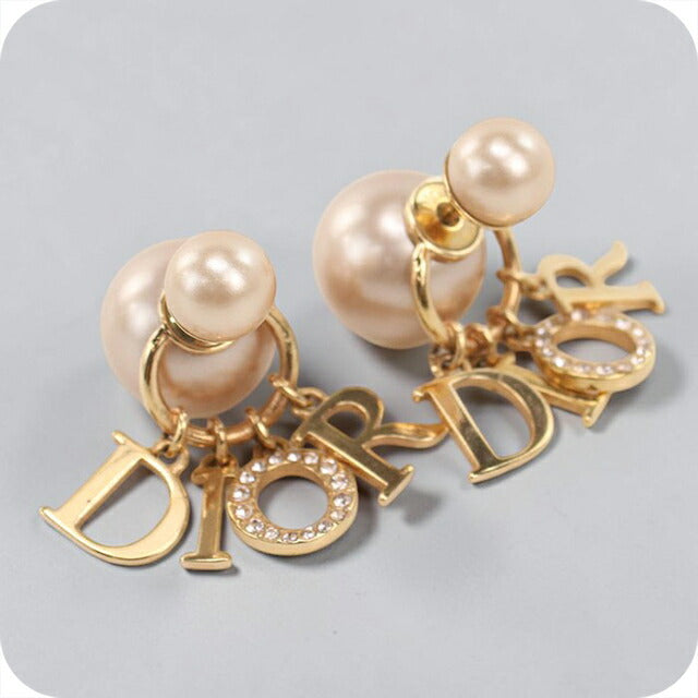 中古 ディオール ピアス レディース ブランド Dior トライバル E1411TRICY_D12P ピンク アクセサリー USDCD112711011