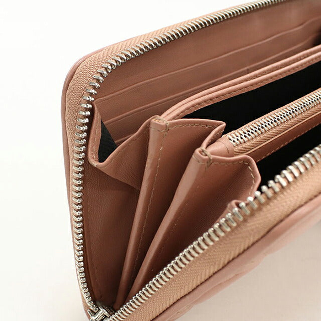 中古 ディオール 長財布ラウンドファスナー レディース ブランド Dior レディディオール ヴォワヤジュール ウォレット ピンク USDCD112979011