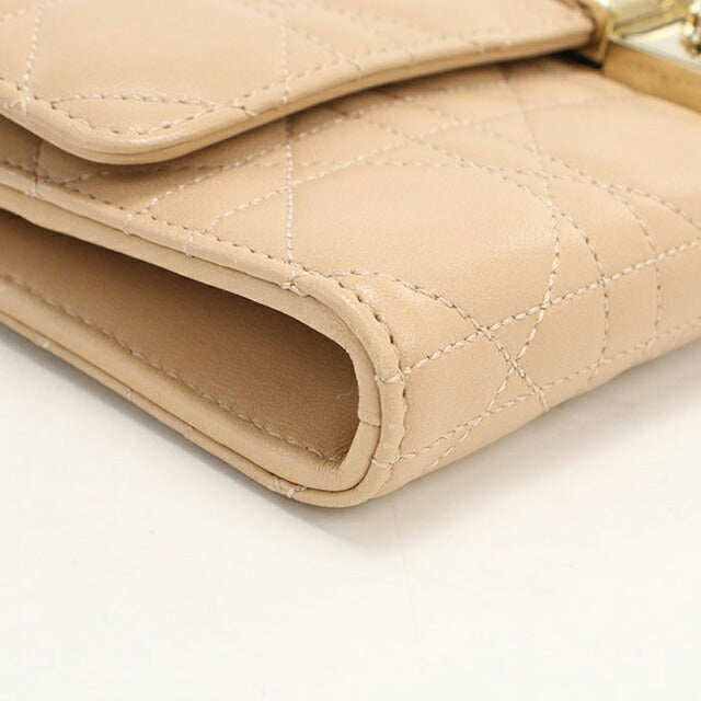 中古 ディオール チェーンウォレット レディース ブランド Dior ベージュ USDCD113373011