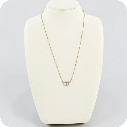 中古 ディオール ネックレス レディース ブランド Dior クレール ディー リュヌ N3523WOMZI_D301 ゴールド アクセサリー USDCD113617011