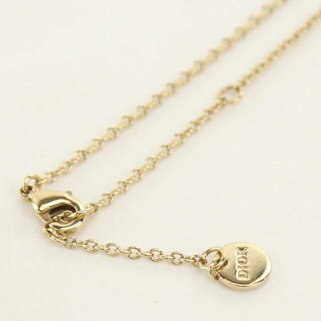中古 ディオール ネックレス レディース ブランド Dior クレール ディー リュヌ N3523WOMZI_D301 ゴールド アクセサリー USDCD113617011
