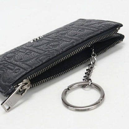 中古 ディオール 小銭入れ メンズ ブランド Dior ディオールグラビティ フラグメントケース レザー ブラック USDCD113745011
