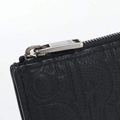 中古 ディオール 小銭入れ メンズ ブランド Dior ディオールグラビティ フラグメントケース レザー ブラック USDCD113745011