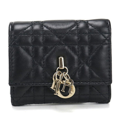 中古 ディオール 三つ折り財布 三折財布 レディース ブランド Dior マイ ディオール ハイビスカス ウォレット レザー S6023ONMJ_M900 USDCD113746011