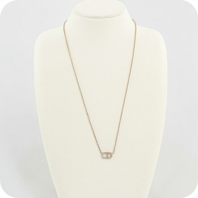 中古 ディオール ネックレス レディース ブランド Dior クレール ディー リュヌ N3523WOMZI_D301 ゴールド アクセサリー USDCD113759011