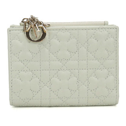 中古 ディオール 二つ折り財布 二折財布 レディース ブランド Dior レディディオール Dahlia レザー グリーン USDCD113985011