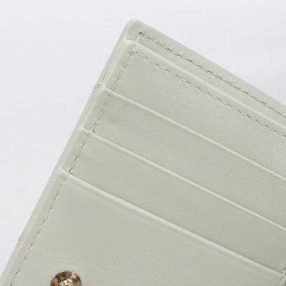 中古 ディオール 二つ折り財布 二折財布 レディース ブランド Dior レディディオール Dahlia レザー グリーン USDCD113985011