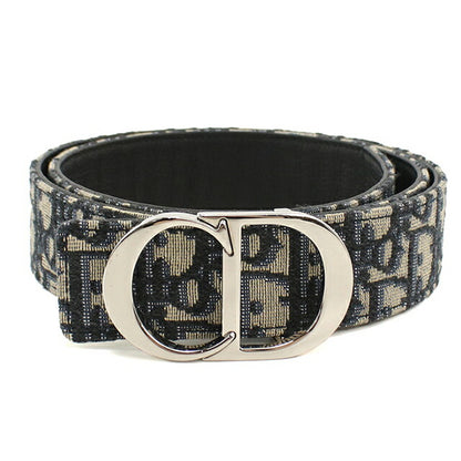 中古 ディオール ベルト メンズ ブランド Dior CD Icon ネイビー USDCD113986011