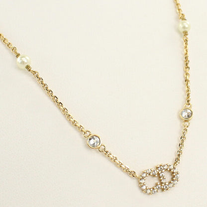 中古 ディオール ネックレス レディース ブランド Dior クレール ディー リュヌ N3522WOMZI_D301 ゴールド アクセサリー USDCD113987011