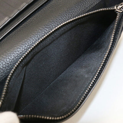 中古 ディオール 長財布二折 メンズ ブランド Dior サドル 2つ折りロングウォレット 2ADBC330YKS_H03E ブラック USDCD114172011