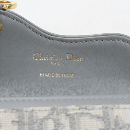 中古 ディオール 名刺入れ レディース ブランド Dior サドル ブルーム カードホルダー S5611CTZQ_M932 グレー USDCD114584011
