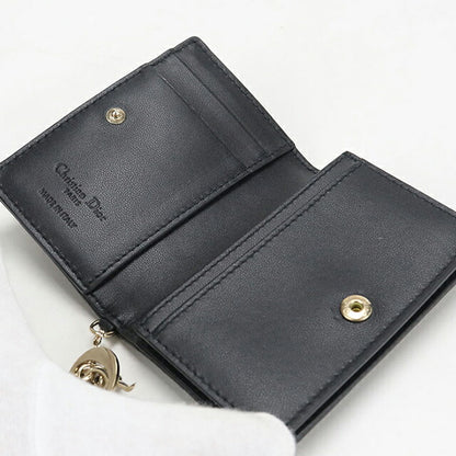 中古 ディオール 名刺入れ レディース ブランド Dior レディディオール ブルーム カードホルダー S0011ONMJ_M900 ブラック USDCD114608011