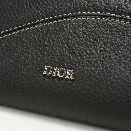 中古 ディオール 長財布ラウンドファスナー メンズ ブランド Dior サドル ロングジップウォレット 2ADBC315YKK_H00N ブラック USDCD115232011