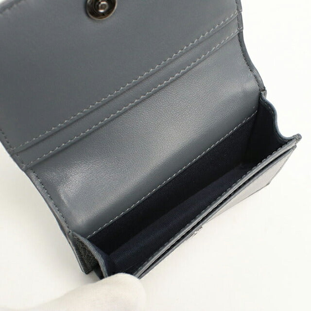 中古 ディオール 名刺入れ メンズ ブランド Dior サドル ビジネスカードホルダー 2ADCH166YKS グレー USDCD115237011