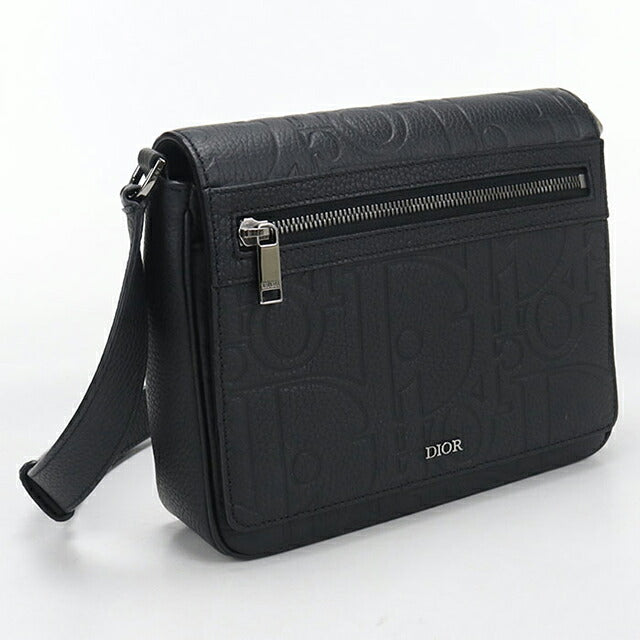 中古 ディオール ショルダーバッグ メンズ ブランド Dior ディオール グラビティ メッセンジャーバッグ ブラック USDCD115268011