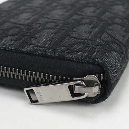 Used Dior long wallet round zipper men&