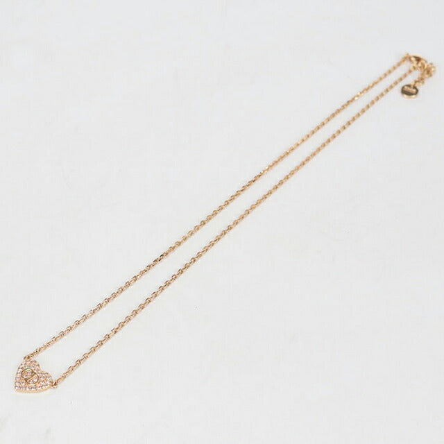 中古 ディオール ネックレス レディース ブランド Dior ハート ピンク アクセサリー USDCD115481011