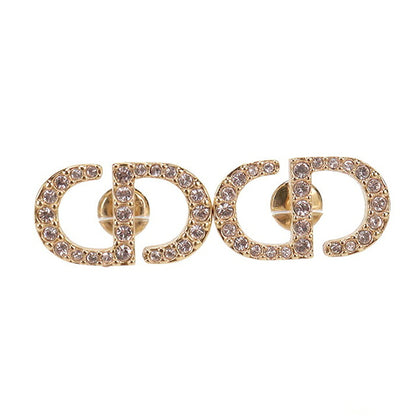中古 ディオール ピアス レディース ブランド Dior プチ CD スタッド ピアス E1742PTCCY ピンク アクセサリー USDCD115483011