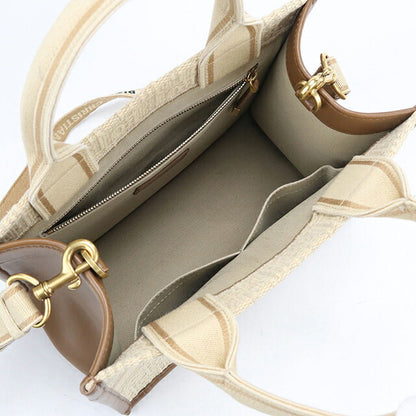 中古 ディオール トートバッグ レディース ブランド Dior ブックトート バッグ スモール 2WAY M1325CZCC ベージュ USDCD115647011