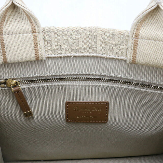 中古 ディオール トートバッグ レディース ブランド Dior ブックトート バッグ スモール 2WAY M1325CZCC ベージュ USDCD115647011