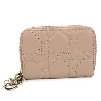 中古 ディオール 小銭入れ レディース ブランド Dior レディディオール コインケース ピンク USDCD115782011