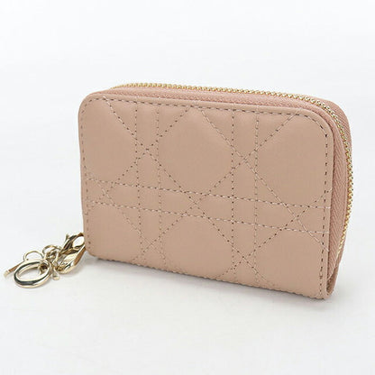 中古 ディオール 小銭入れ レディース ブランド Dior レディディオール コインケース ピンク USDCD115782011