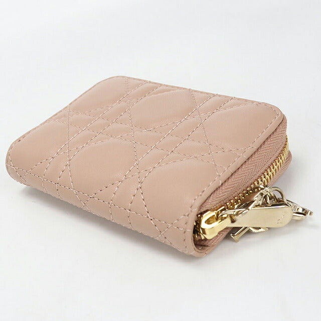 中古 ディオール 小銭入れ レディース ブランド Dior レディディオール コインケース ピンク USDCD115782011