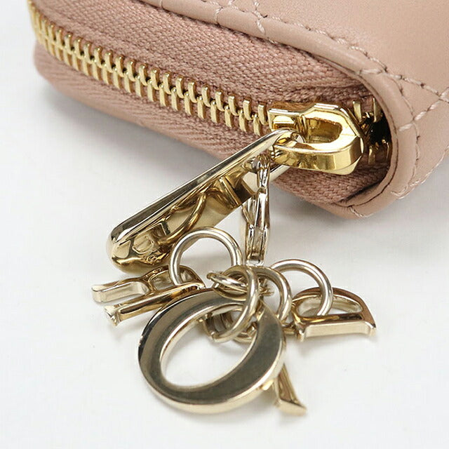 中古 ディオール 小銭入れ レディース ブランド Dior レディディオール コインケース ピンク USDCD115782011