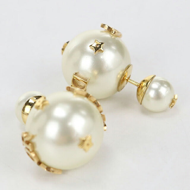 中古 ディオール ピアス レディース ブランド Dior パール ゴールド アクセサリー USDCD115785011