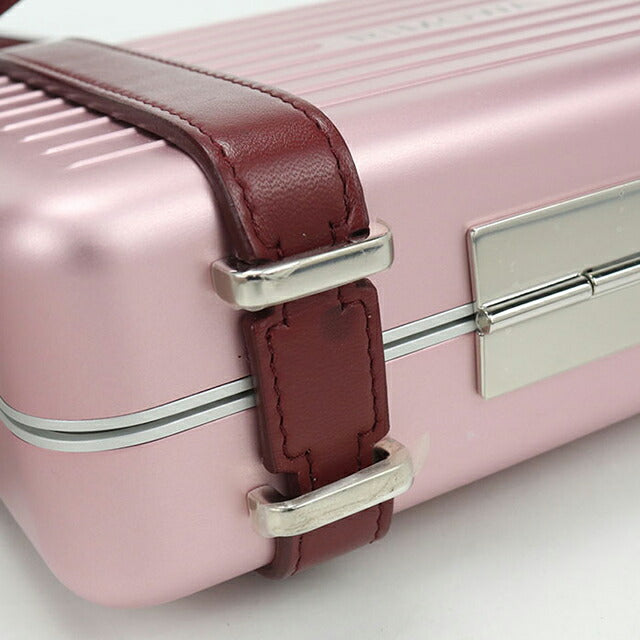 中古 ディオール ショルダーバッグ ユニセックス ブランド Dior リモアコラボ パーソナルクラッチバッグ 2DRCA295YWT ピンク USDCD115820011