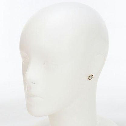 中古 ディオール ピアス レディース ブランド Dior プチ CD ジョリー ミニ スタッドピアス E3170WOMRS ゴールド アクセサリー USDCD116049011