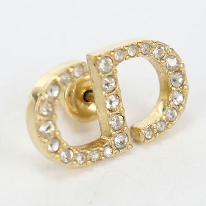 中古 ディオール ピアス レディース ブランド Dior プチ CD スタッドピアス E1742PTCCY ゴールド アクセサリー USDCD116050011