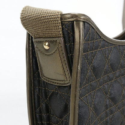 二手 Dior 单肩包 女式品牌 Dior Cannage 皮革 黑色 USDCD116365011