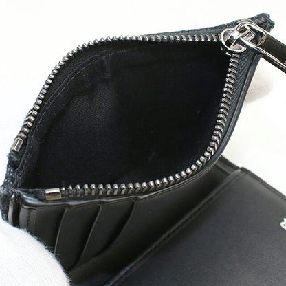 中古 ディオール 二つ折り財布 二折財布 コンパクト メンズ ブランド Dior ディオールオブリーク  2ESBC319YSE_H03E ブラック USDCD117059011