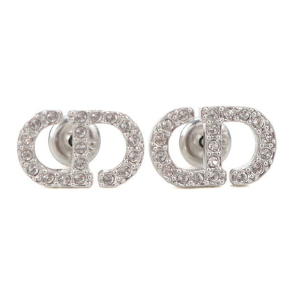 中古 ディオール ピアス レディース ブランド Dior  Petit CDミニ スタッド E3045WOMCY_D001 シルバー アクセサリー USDCD117403011